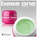pastel 4 Mint base one żel kolorowy gel kolor SILCARE madame pastelle pastel2019 03052020 emerald cl